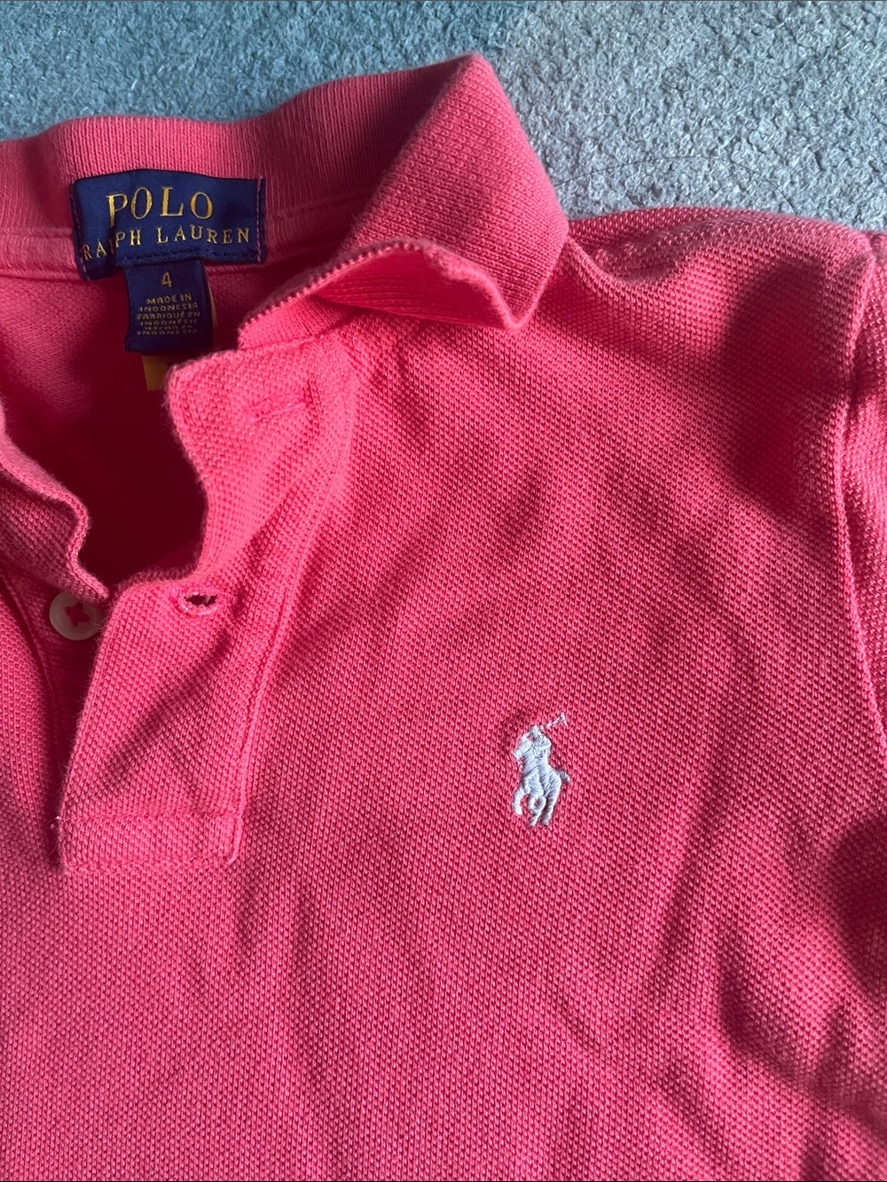 Pink polo - Picture 3 of 3